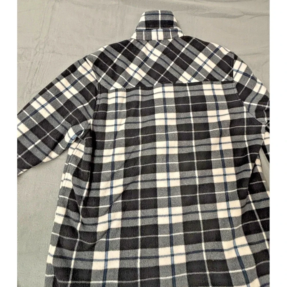 Freedom Foundry Flannel Plaid Sherpa Fleece Lined Shirt Jacket Men's Size XL